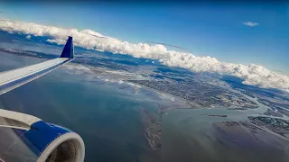 BEAUTIFUL DAYTIME TAKEOFF FROM VANCOUVER CANADA!!! FLYING DELTA'S E175 TO SEATTLE!!! W/ ATC AUDIO