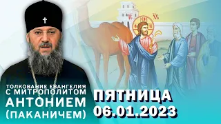 Толкование Евангелия с митр. Антонием (Паканичем). Пятница, 6 января 2023 года.