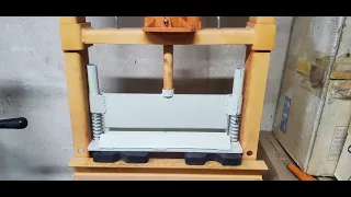 Homemade press brake for the 12 ton Harbor Freight hydraulic press