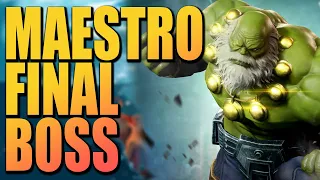 Final Epic Mission - End Boss Battle Maestro - Marvel Future Revolution
