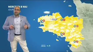 Bulletin météo pour le mardi 7 mai 2024