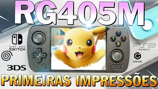 RG405M rodando SWITCH, Wii, 3DS e PS2! MELHOR CONSOLE PORTÁTIL da ANBERNIC