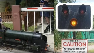 Miniature Windy Ridge Level Crossing, Eastbourne Miniature Steam Railway