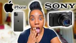 Sony ZV-1 vs IPhone 12 Pro Max | Best Camera For Youtubers and Content Creators | Comparison Review