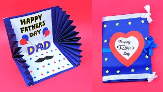Beautiful Father's Day Card Idea | Handmade Greetings Card for Dad | DIY Father's Day Pop Up Card