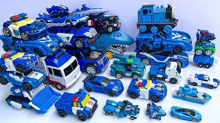 Bộ sưu tập Xe địa hình, Cần cẩu, Ô tô cảnh sát, Máy bay - Robot biến hình Carbot Tobot Optimus Prime