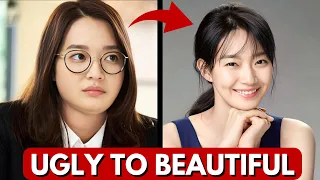 TOP KOREAN ACTRESS WHO WENT FROM UGLY TO BEAUTIFUL | KOREAN ACTRESS TRANSFORMATION #kdrama