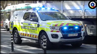 Nouveau Ford Ranger SAMU de Paris - Sirène Wail + Horn !