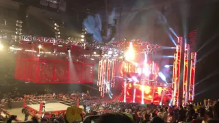 Hell In A Cell WWE Intro Fireworks and Sasha Banks Entrance 2019