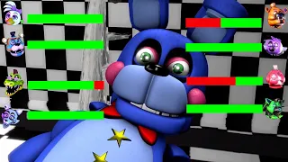 [SFM FNaF] Rockstar vs Pepsi Animatronics WITH Healthbars