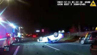 DUI Suspect Crashes into Ohio Cop Car at High-Speed During Separate Traffic Stop — Full Bodycam