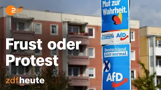 Warum in Thüringen so viele AfD wählen