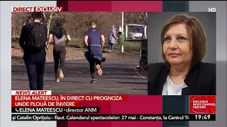 Elena Mateescu, prognoza meteo pentru noaptea de Înviere și prima zi de Paște