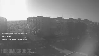 Timelapse 25-08-2020 - Новомосковск, Украина