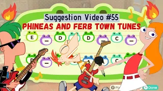 Best Phineas and Ferb Town Tunes for Animal Crossing New Horizons ACNH Suggestion Video #55
