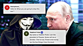 Anonymous asks Putin's Ai about Russia vs Ukraine war