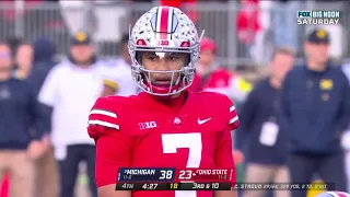 C.J. Stroud (Ohio State QB) vs Michigan 2022