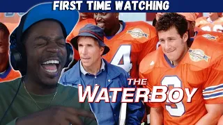 This Should Not Be This Funny! *THE WATERBOY* FIRST TIME WATCHING | MOVIE REACTION