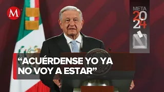 AMLO vuelve hacer recordatorio de la entrega del bastón de mando