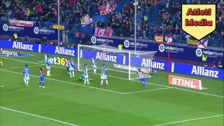 Todos los goles del Atlético de Madrid en Liga 2016 2017