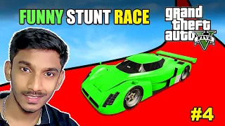 The Ultimate GTA V Stunt Race ! Impossible Stunt race (GTA 5 Funny Moments) Sharp Tamil Gaming