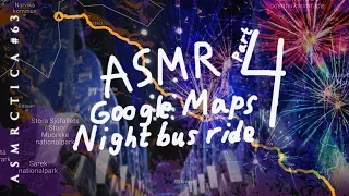 ASMR Google Maps Bus Ride Part 4 | Soft Spoken 1 Hour+