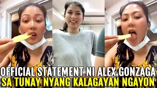 NAGLILIHI NA?! Alex Gonzaga GIVES OFFICIAL STATEMENT!!