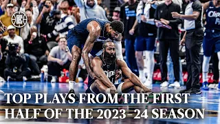 Top Plays from the First Half of the 2023-24 Season | LA Clippers