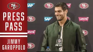 Jimmy Garoppolo Reviews 49ers Win on ‘SNF'