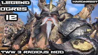 Total War Warhammer 3  v2.4  Radious Mod - IE - Огры - Legendary =5= Шутки кончились