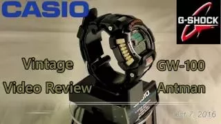 CASIO G-Shock GW-100 Antman Module 2181 & 2468