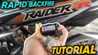 Paano Mag Install ng Rapid Backfire sa Suzuki Raider 150 Carb Type - Full Tutorial - Step by Step 💯🔥