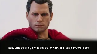 Manipple Superman Henry Cavill Head Sculpt Review