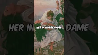 Real Story of Hunchback of Notre Dame 😱😨| Victor Hugo 1833 | #shorts #disney #youtube #dark