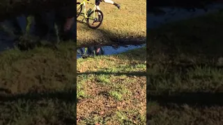 Cyclocross crash