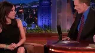 Julia Louis-Dreyfus Steals an Academy Award - The Tonight Show With Conan O'Brien 6/3/09