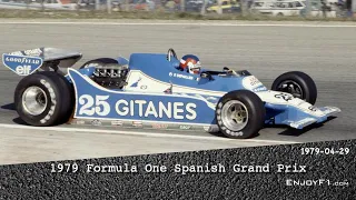 1979 F1 Spanish Grand Prix Line Racing