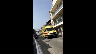 Belgian ambulance with Italian siren