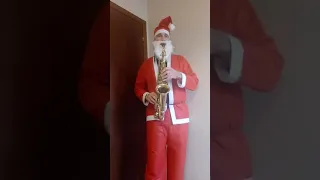 Feliz Navidad Santa Sax Edition