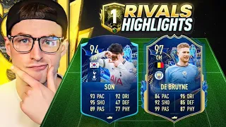 Final Elite Division Push w/ 97 Kevin De Bruyne & 94 Son