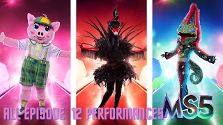 All #MS5 Episode 12 Performances (Grand Final) | The Masked Singer Season 5