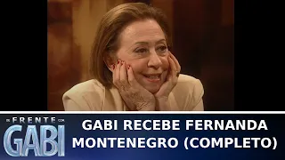 De Frente com Gabi - Fernanda Montenegro (21/12/2003) | SBT Vídeos