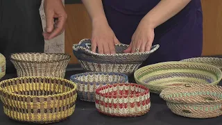 PINE NEEDLE BASKETS