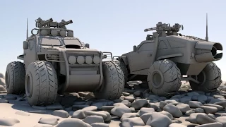 The tomorrow of advanced military vehicles