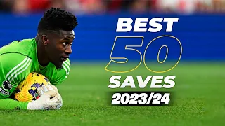 Best 50 Goalkeeper Saves 2023/24 | HD #24