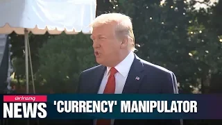 Trump labels China as 'currency manipulator,' as yuan drops to historic lows