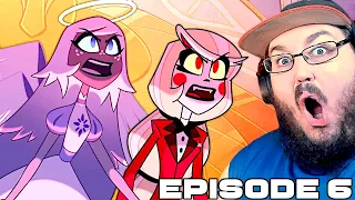 HAZBIN HOTEL "Welcome to Heaven" // S1: Official Full Episode 6 #HazbinHotel REACTION!!!