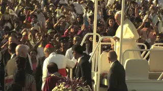 Holy Mass and Canonization of Blessed Joseph Vaz at the Galle Face Green 1/14/2015