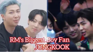 KIM NAMJOON's Biggest Fan:- JUNGKOOK ❤️