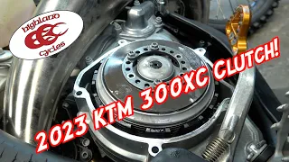 2023 KTM 300XC New Clutch | What is different about the new clutch? | Highland Cycles